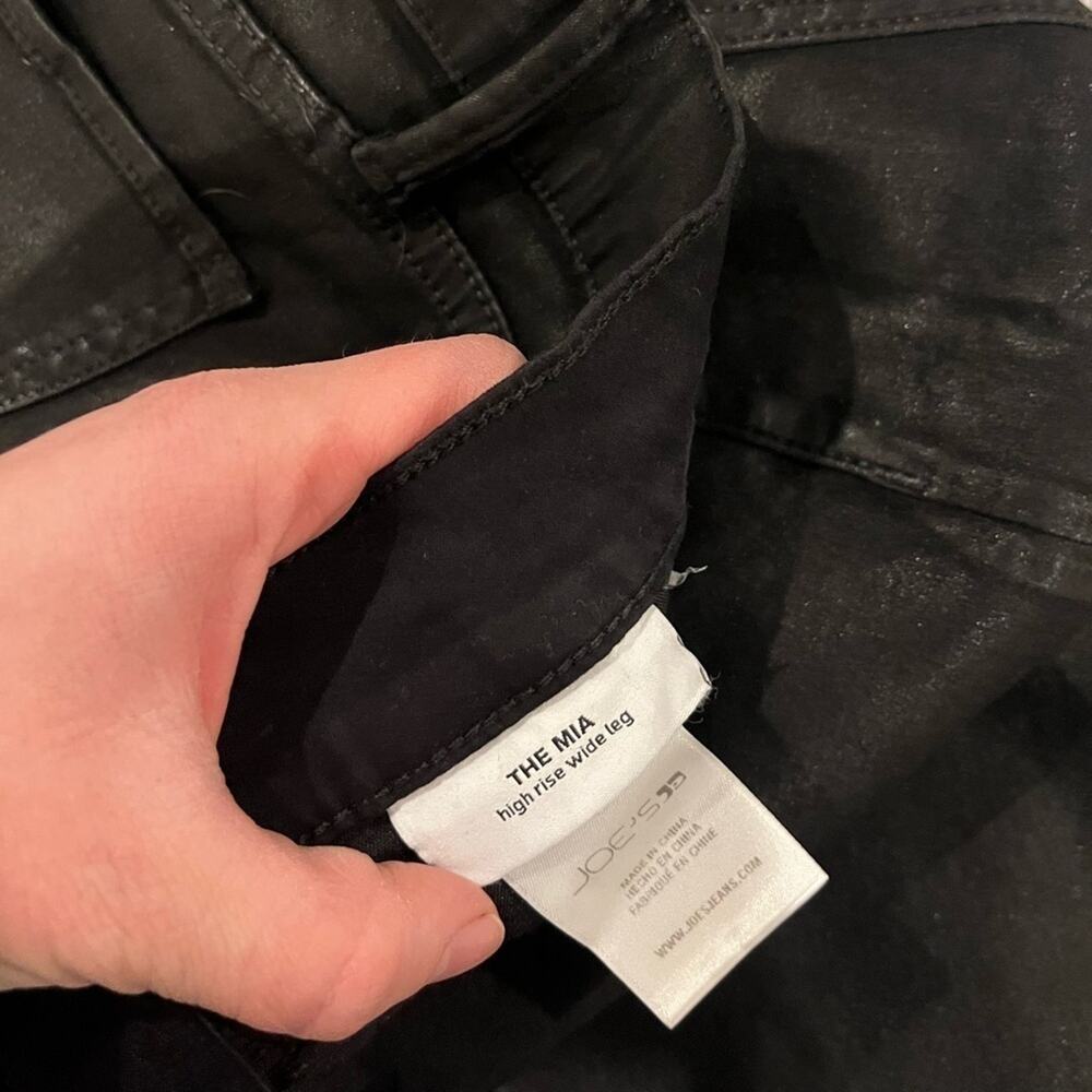 Joes Jeans The Mia Coated High Rise Wide Leg 32 - Picture 8 of 11